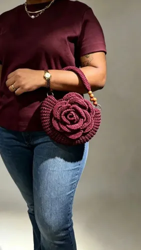 Bolsa de crochê 