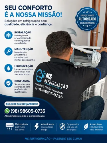 Promoção Instalação de ar condicionado