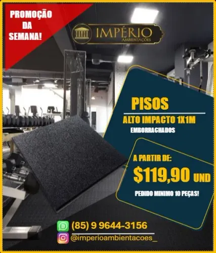 Pisos emborrachados alto impacto