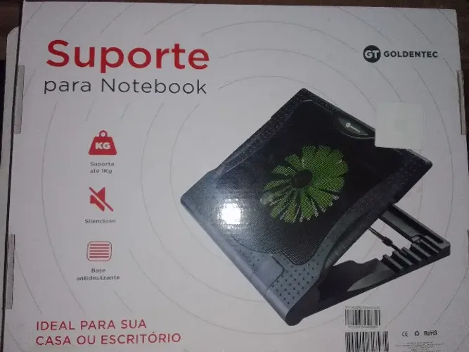 Suporte para notebook com cooler