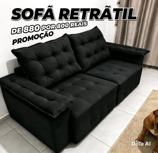 Vendo sofá retrátil direto de fábrica em vários cores