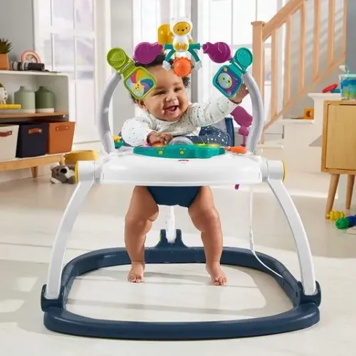 Aluguel Jumperoo Pula Pula Diversão no Espaço Fisher-Price