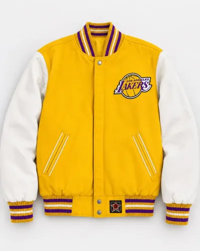Jaqueta Los Angeles Lakers NBA Original Dupla Face