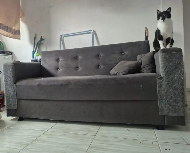 Vendo Sofá e Puff