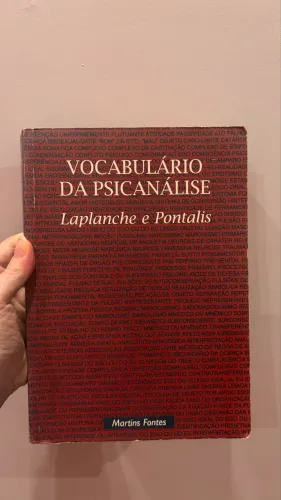 Livro Vocabulário da Psicanálise- Laplanche e Pontalis 
