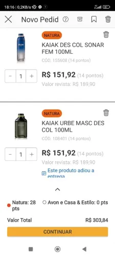 Vendo os dois promo final de final de mês