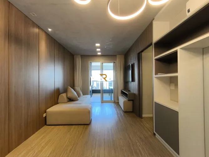 Apartamento para alugar no Ed. Torreville - 2 suítes, sacada gourmet, 82,30m², 2 vagas - L