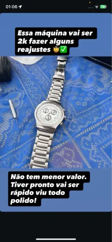 Swatch cara branca muito novo , so manda mensagem se tiver interesse *48