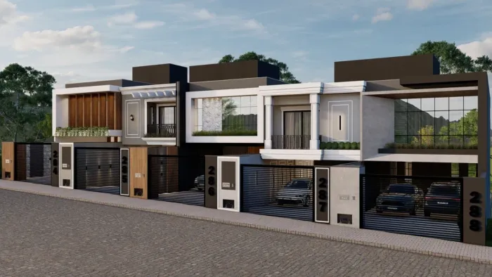 Casa localizada Bairro Garcia de Alto Padrão de acabamento com 3 suítes!