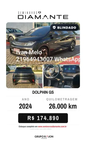 BYD Dolphin EV (Elétrico) 2024