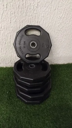 Anilhas Emborrachadas de 5kg
