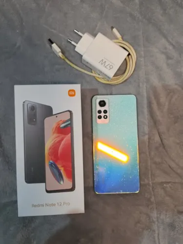 Redmi Note 12 Pro 256GB | 8GB RAM | Caixa e Carregador Original
