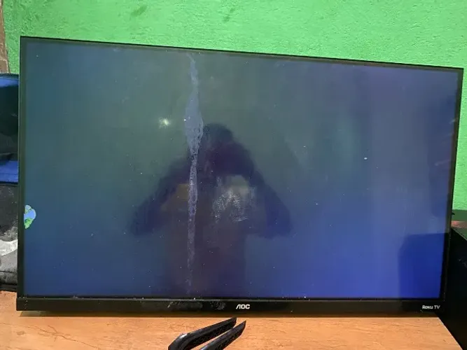 Televisão nova sem imagem