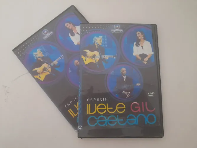 DVD's de música Ivete Gil Caetano [USADO]