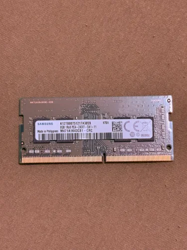 MEMÓRIA RAM 8GB DDR4 SAMSUNG 