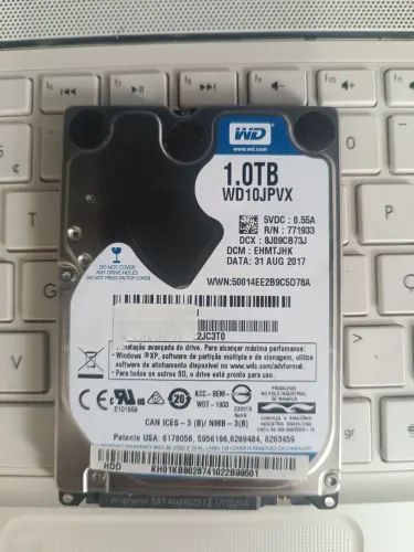HD notebook 1 tb wd