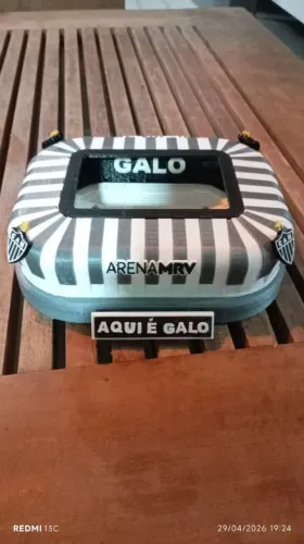Arena RMV em peça 3D