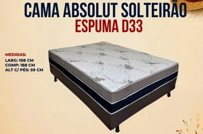 Cama box solteirão nunca usada