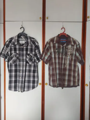 kit com 2 camisas tamanho G