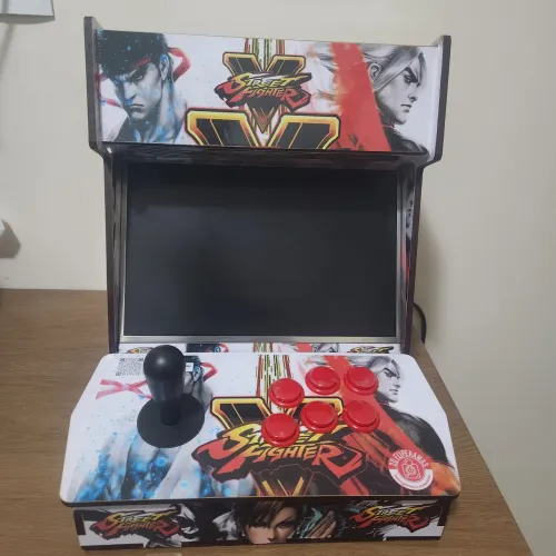 Mini Máquina Arcade (Fliperama) com tela de 12 polegadas