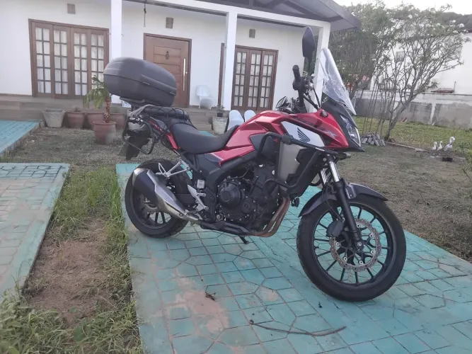 CB 500X 2022 - Vermelha - 14 mil KM rodados
