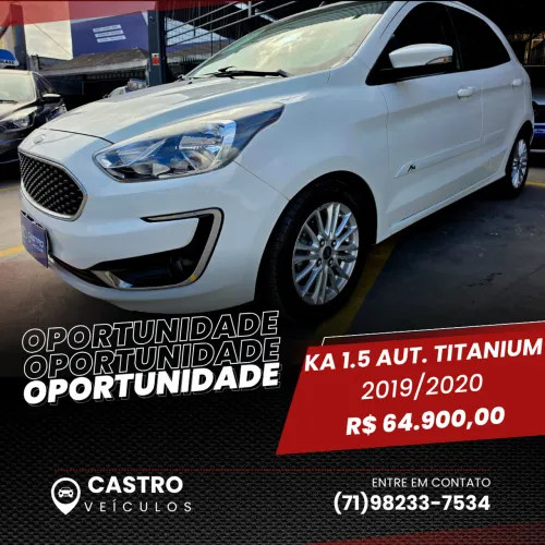 Ford KA 1.5 Titanium 12V Flex 5P Aut. 2020