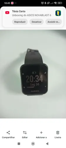 Relógio GPS Garmin Forerunner 35