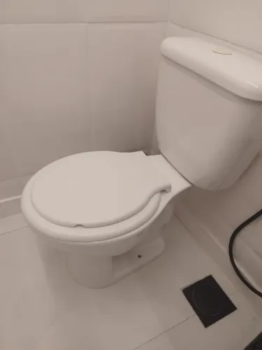 Vaso sanitário com tampa