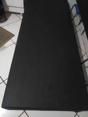 Base box de solteiro com colchão