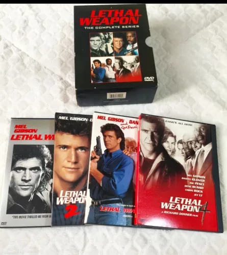 Coleção Box DVDs Máquina Mortífera