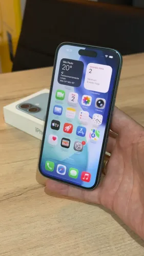 iPhone 16 256GB Green - Com nota fiscal e garantia! Loja física! Até 18x no cartão