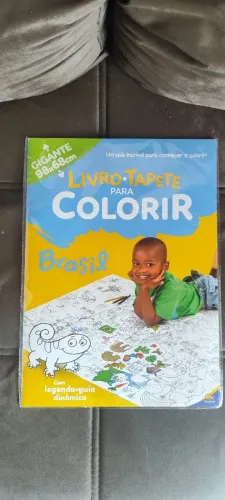 Livro - Tapete de colorir