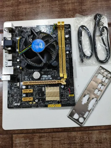 Kit Upgrade Intel Core i5-4570 | ASUS H81M-E | Cooler Original | Espelho + Cabos SATA