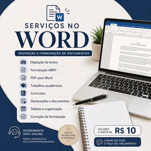Digitação e Formatação de Documentos no Word