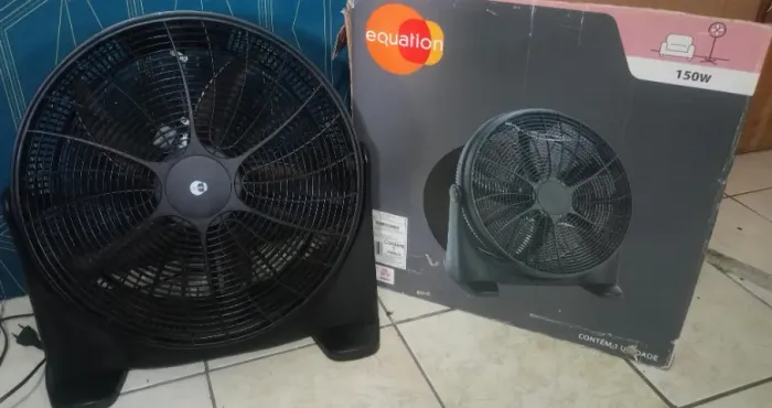irculador De Ar Turbo Ventilador 50cm 150W 127v Black -Equation Parcelo em Ate 12x!