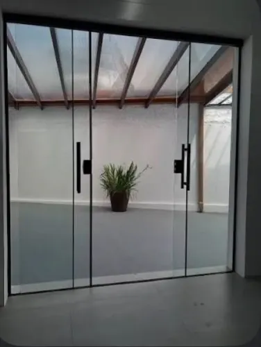 Porta Blindex 2,00 x 2,10 vidro temperado 8 mm