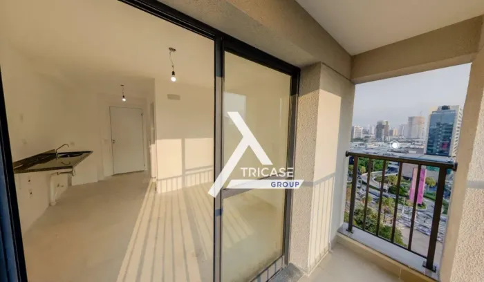 Apartamento studio com 1 dormitório à venda, 24 m² por R$ 429.000 - Brooklin - São Paulo/S