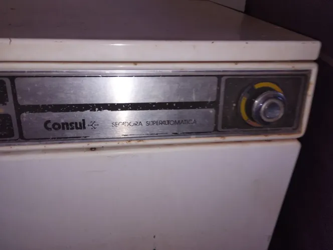 Secadora de roupas anos 80