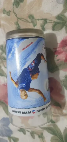 COLEÇÃO RARIDADE COPO VIDRO PEPSI FUTEBOL NOSTALGICO COM DAVID BECKHAM