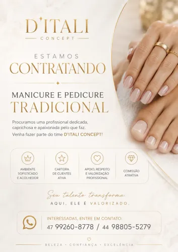 Vaga para Manicure