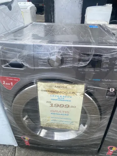 Lava e seca Sansung 10.1 inox - IMPERDÍVEL PROMOCIONAL