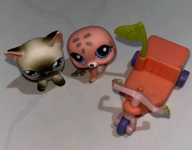 Pequeno lotinho Littlest Pet Shop