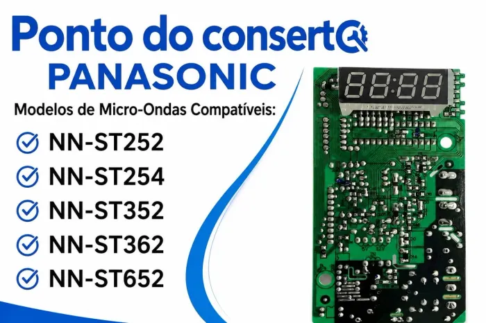 PLACA PARA MICRO-ONDAS PANASONIC  252/254