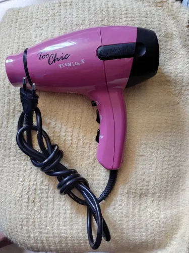 Vendo:Secador de cabelo profissional Gama ITALY Too CHIC rosa 2000W 100V 55,00 reais 
