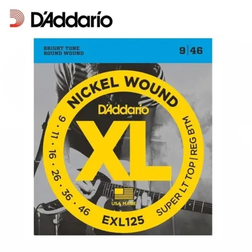 Encordoamento de guitarra D'addario EXL120