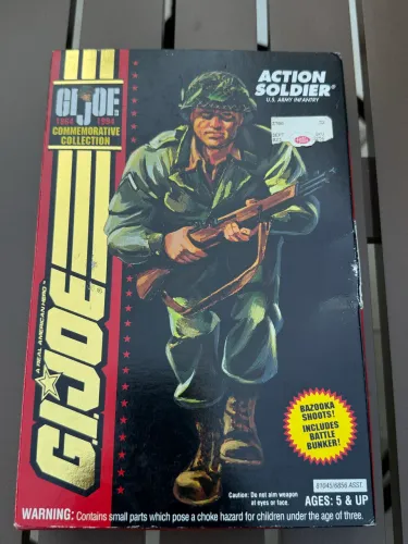 Gi Joe Action Soldier U.S. Army Infantry Commemorative Collection comandos em ação