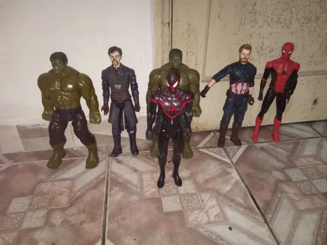 Coleção bonecos Marvel