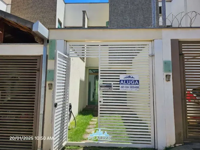 Código 4809 - Aluga casa geminada no bairro Jardim Vitória, 02 quartos sendo uma suíte, um
