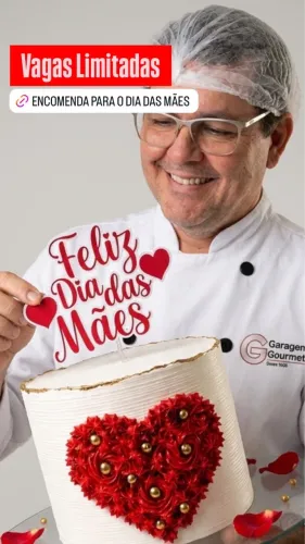Torta Personalizada para o Dia das Mães