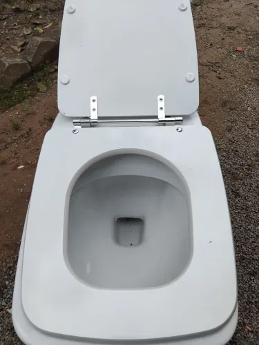 Vaso sanitário incapaz semi novo com tampa